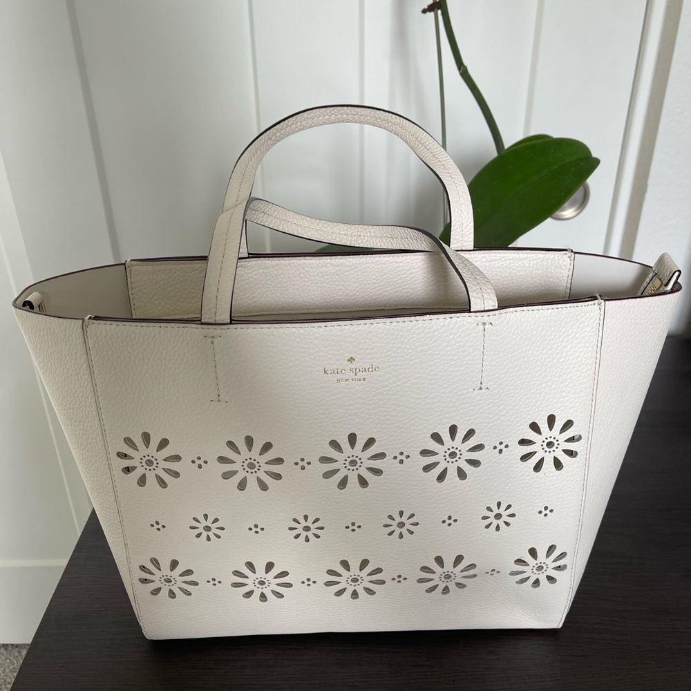 Kate Spade White tote